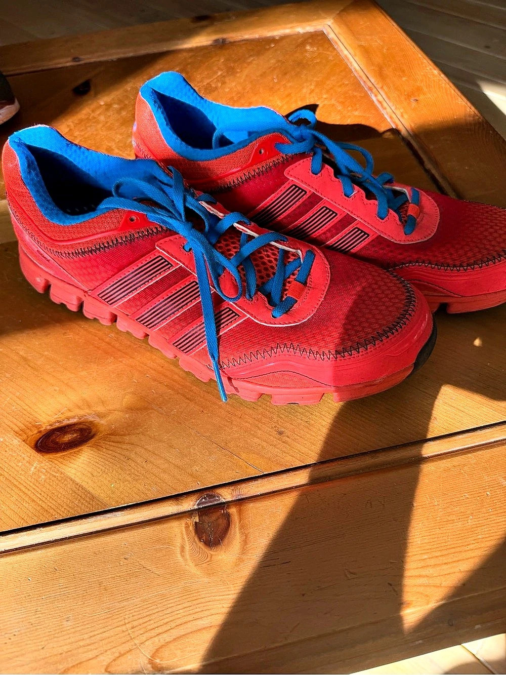 adidas Climacool Athletic Shoes Red & Blue US 9.5